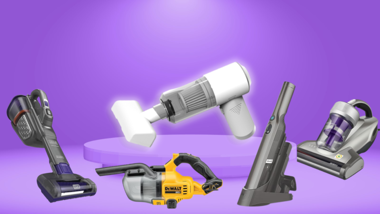 5 Best Handheld Vacuums For 2025